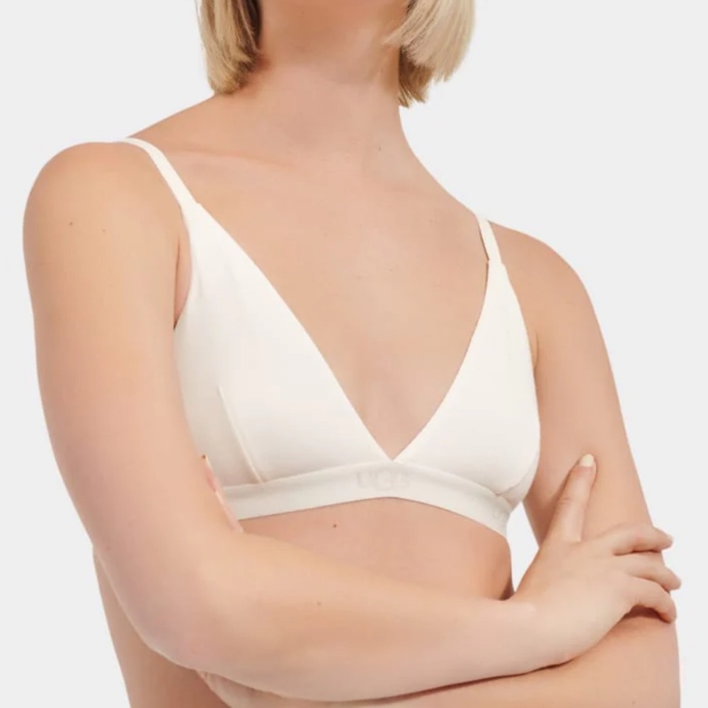 NWT UGG Francis Pink Triangle Bralette Seamless Comfort size M or XL - Picture 7 of 14